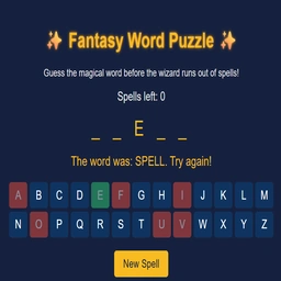 Fantasy Word Puzzle